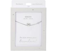 Depesche Collar para mujer con colgante de corazón, color plateado o dorado, 42-47 cm, ajustable, en diferentes variantes con símbolos, letras o signos del zodiaco, Filigran, Acero inoxidable, No es