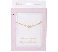 Depesche Collar para mujer con colgante de corazón, color plateado o dorado, 42-47 cm, ajustable, en diferentes variantes con símbolos, letras o signos del zodiaco, Filigran, Acero inoxidable, No es