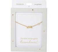 Depesche Collar para mujer con colgante de corazón, color plateado o dorado, 42-47 cm, ajustable, en diferentes variantes con símbolos, letras o signos del zodiaco (52)