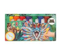 Depesche Dino World - Crayons with Dino-Topper (0412177)