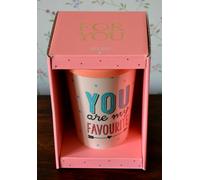Depesche ISOLIERBECHER en caja de cartón, 350 ml, "YOU ARE MY FAVORITO", Nuevo