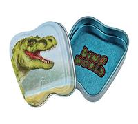Depesche- Lata metálica Dino World, Aprox. 5,4 x 4,3 x 1,9 cm, Surtido (5615)