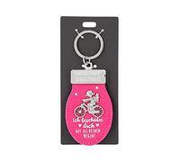 Depesche- Llavero de ángel de la Guarda de Fieltro Rosa y Metal, Amuleto de la Suerte como pequeño Regalo para Tus Seres Queridos en Movimiento, Color (11348-009)