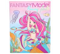 Depesche- Libro para Colorear Fancy Foils, Fantasy Model, Multicolor (10351)