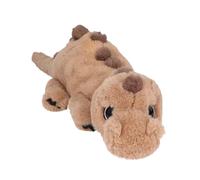 Depesche-Mensaje 13429 Dino World Dinosaurio púas marrón Oscuro, Peluche de Unos 50 cm, Multicolor, One Size