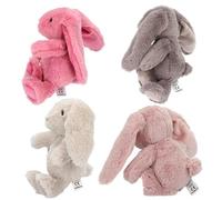 Depesche Princess Mimi - Conejo de peluche (20 cm), color rosa, gris, beige o rosa viejo