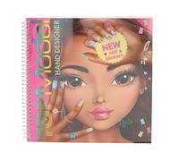 Depesche TOPModel 14000 Hand Designer Colouring Book with 46 Pre-Printed Pages f