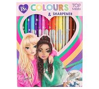 Depesche TOPModel - 18 Colouring Pencilswith Sharpener (0612215)