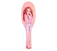 Depesche TOPModel 4899-002 - Cepillo para el pelo clásico color albaricoque con cerdas modernas desenredantes, tamaño: 3,6 x 8,7 x 27 cm, color rosa