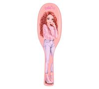 Depesche TOPModel 4899-009 - Cepillo para el pelo clásico color albaricoque con cerdas modernas para desenredar, tamaño: 3,6 x 8,7 x 27 cm, color lila