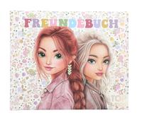 Depesche- XXL TOPModel Cowgirl 13937-Libro Motivo de Modelo y Estampado de Flores, Libro de Amistad con 108 páginas para Escribir y Decorar, Multicolor, One Size (13937)