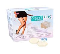 DEPIL OK Cera Baja FUSIÓN 1 KG Leche, Estándar, Único