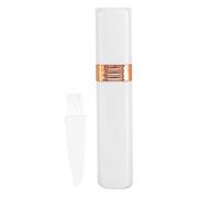 Depilación para mujeres, mini depiladora eléctrica Máquina de depilación facial cuerpo compacto Forma de lápiz labial linda(Blanco perlado)