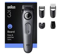 Depiladora barba Braun BeardTrimmer 3 80789789 20 longitudes batería 50 min