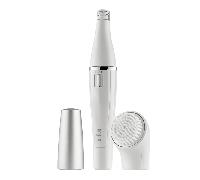Braun Depiladora Facial Mujer FaceSpa 810, Set de Cuidado Facial, Blanco