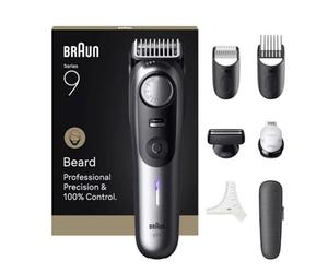Depiladora Braun BeardTrimmer 9 BT9520 inalámbrica lavable ajuste 0,5-20 mm