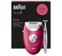 Depiladora Braun Silk-épil 3 3-202 20 pinzas Recortadora Función Masaje AC Berry