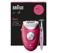 Depiladora Braun Silk-épil 3 3-202 20 pinzas Recortadora Función Masaje AC Berry