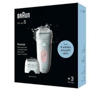 Braun Silk-épil 5 5-030 28 pinzas Rosa, Blanco