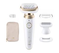 Braun Silk-épil 9 81688635 depiladora 40 pinzas Blanco, Oro