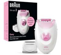 Braun Silk-épil 3 3-031 20 pinzas Rosa, Blanco