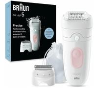 Braun Silk-épil 5 5-030 28 pinzas Rosa, Blanco