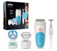 Depiladora braun silk epil series 5 5-815/ con batería/ 5 accesorios