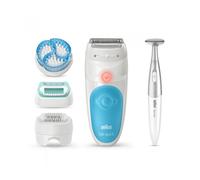 Depiladora braun silk epil series 5 5-815/ con batería/ 5 accesorios