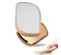 Depiladora de depilación física indolora para mujer, piedra mágica de depilación de cristal, Nano epilato para Jambas, brazos y espalda, piel suave y sedosa (oro)