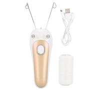 Depiladora de hilo de algodón facial, depiladora eléctrica de rosca física para piernas del brazo facial, afeitadora de cabello con hilo de algodón(#1)