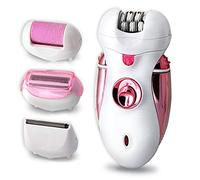 Depiladora - Depilación inalámbrica 4 en 1 para mujeres - Recargable e impermeable Eléctrico dama Afeitadora Mojado y seco Afeitar Recortadora Para brazo, axila, línea de bikini, pierna, espalda