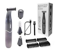 Depiladora eléctrica 4 en 1 para mujer, afeitadora de cejas, recortadora de piernas, cara femenina, removedor de vello, recortadora recargable para mujer