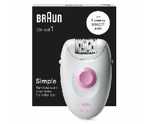 DEPILADORA ELECTRICA BRAUN SILK-EPIL 1 SE1-000 CABLE 20 PINZAS