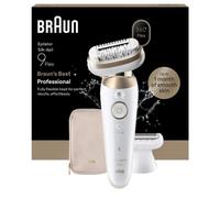 Depiladora Eléctrica Braun Silk-épil 9 Flex 9-060 Inalámbrica 2 Velocidades 2 Cabezales Seco y Húmedo