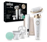 Depiladora eléctrica Braun Silk Epil 9 Flex 9-481 3D BLANCO - ORO