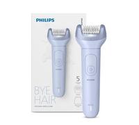 Depiladora Eléctrica Philips Series 8000 BRE711/00 Inalámbrica 2 Ajustes 5 Cabezales Seco y Húmedo Carga Rápida