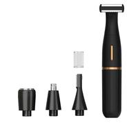 Depiladora facial eficiente, lavable, dispositivo de extracción, herramienta de extracción, removedor eléctrico de rostro, textura ABS, removedor unisex