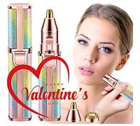 Depiladora facial mujer,Depiladora Mujer,Perfilador de Cejas y depilador Vello Facial,Depiladora Mujer 2en1 Rasuradora Mujer para Cejas y Vellos Sin Dolor,depiladora Cejas mujer,Labios,Nariz y Cuerpo