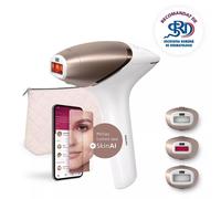 Depiladora IPL Philips Lumea 9900 BRI973/00 inalámbrica 5 niveles 3 cabezales SkinAI