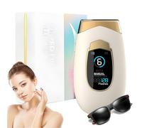 Depiladora IPL Pro 2.0, Dispositivo de Luz Pulsada para Mujeres y Hombres, Reducción de Vello en Cara, Axilas, Piernas, Bikini y Cuerpo, Tecnología Indolora (Blanco)