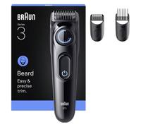Depiladora para barba Braun BeardTrimmer 3 80789791 ajuste de 0,5 a 20 mm batería 50 min