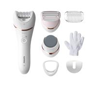 Depiladora Philips Serie 8000 Wet & Dry BRE730/10 Blanca