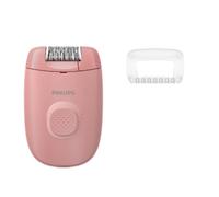 Depiladora Philips Series 2000 BRE227/00 Rosa Cabezal Lavable Masajeador Compacta