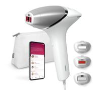 Philips Lumea serie 8000, dispositivo de depilación IPL, alternativa al láser, SenseIQ, 3 accesorios para cuerpo, cara y zonas de precisión, BRI946/00