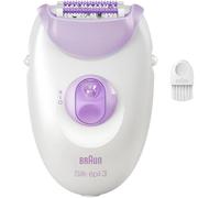 Braun Silk-épil 3 3-000 Depiladora de Pinzas con Luz Integrada y Cabezal para Masaje