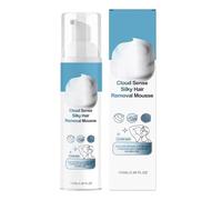 Depilatory Hair Foam, Sensitive Skin Mousse, Quick Dissolve Body Spray, Hair Removal Solution 100ml Hydrating Soft Finish Legs Arms Bikini Underarms Chest Back Men Women Use