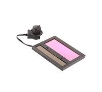Depisuta 110 * 90 Mm Oscurecimiento Automático de Lentes de Soldadura para una Perspectiva de Visualización Clara, Tiempo de Respuesta Rápida, Sensor de Estable, para la Seguridad de los Soldadores