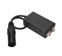 Depisuta Adaptador de Auriculares de Aviación Función de Conversión Ligera para Cable de Extensión de Auriculares de Piloto de Aviación General