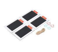 Depisuta Almohadilla de Tinta Táctil para bebé, Kit de Huella de Mano y Pie de bebé de Secado Rápido para Recién Nacido, Novedoso para Amigos y Familiares (Accesorios Love Heart Five Star)