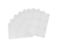 Depisuta Almohadillas Adhesivas Desechables Impermeables para Pegamento de Pestañas, Soporte de Pegamento Ovalado para Uso Prolongado para Profesionales de la Belleza, 180 Piezas